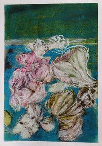 Herbst-Impressionen, Pastellkreiden auf Papier