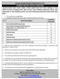 Furniture Tender No.2
