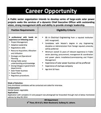 Job Opportunities Advertisement