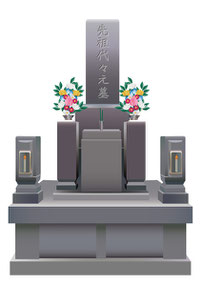 お墓清掃代行