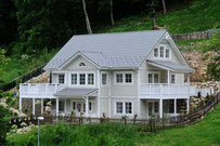 Schwedenhaus ist ein Ferighaus in Holztafelbauweise oder Ständerbauweise