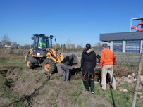 Steine vom Bauhof für unsere Flächen