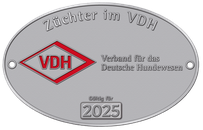 Züchterplakette VDH 2025