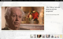 Screenshot der Homepage des KZ Hailfingen-Tailfingen