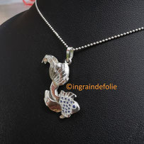 Pendentif saphir