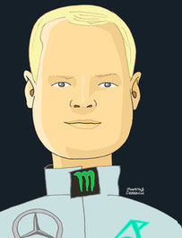 Valtteri Bottas by Muneta & Cerracín