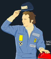 Niki Lauda by Muneta & Cerracín