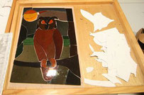 Bleiverglasung Glasmosaik Glas Antikglas