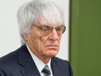 Bernie Ecclestone äußerte sich in seinem Bestechungsprozess vor dem Landgericht München erstmals selbst zu den Vorwürfen. Foto: Sven Hoppe