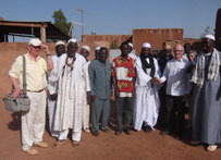 Les paroissiens du doyenné lors du voyage à Réo, en février 2014