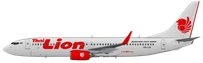 Boeing 737-800 - HS-LGS