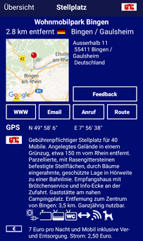 Promobil App "Wohnmobilpark Bingen"