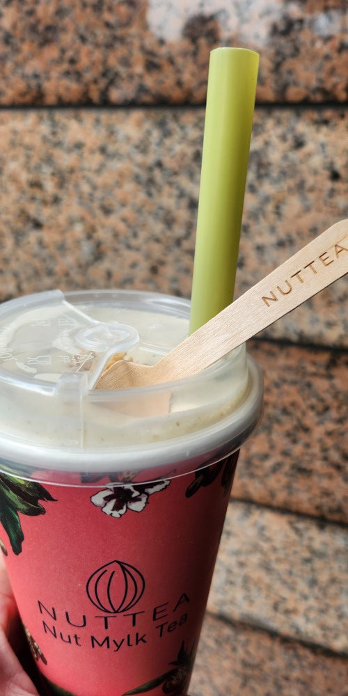 Nuttea boba mylk tea