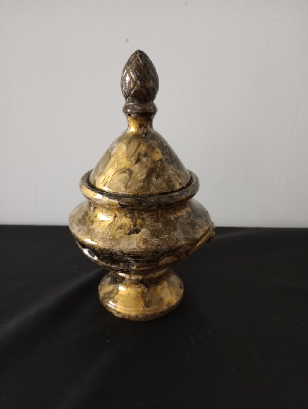 2013 Klassieke vaas goud-zwart € 19,50
