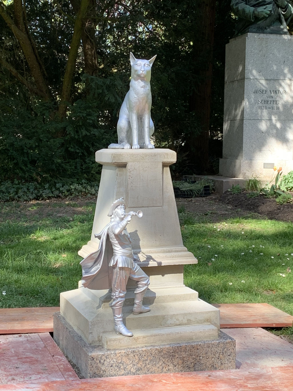 Neuer Standort im Schlosspark von Bad Säckingen