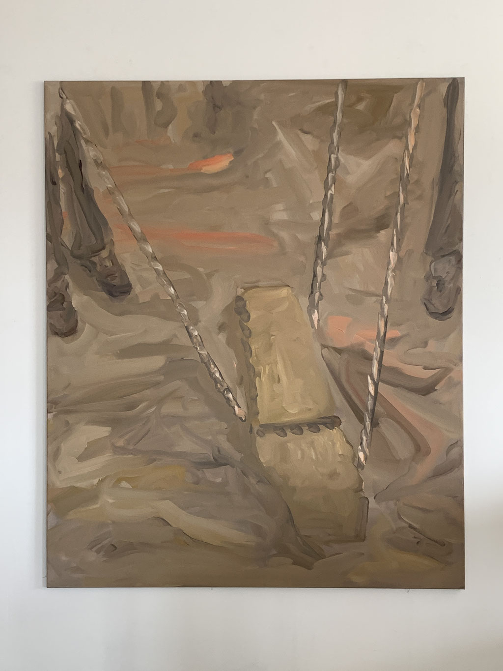 BERND IKEMANN       «o.T.», 2021, Öl/Leinwand, 170 x 135 cm
