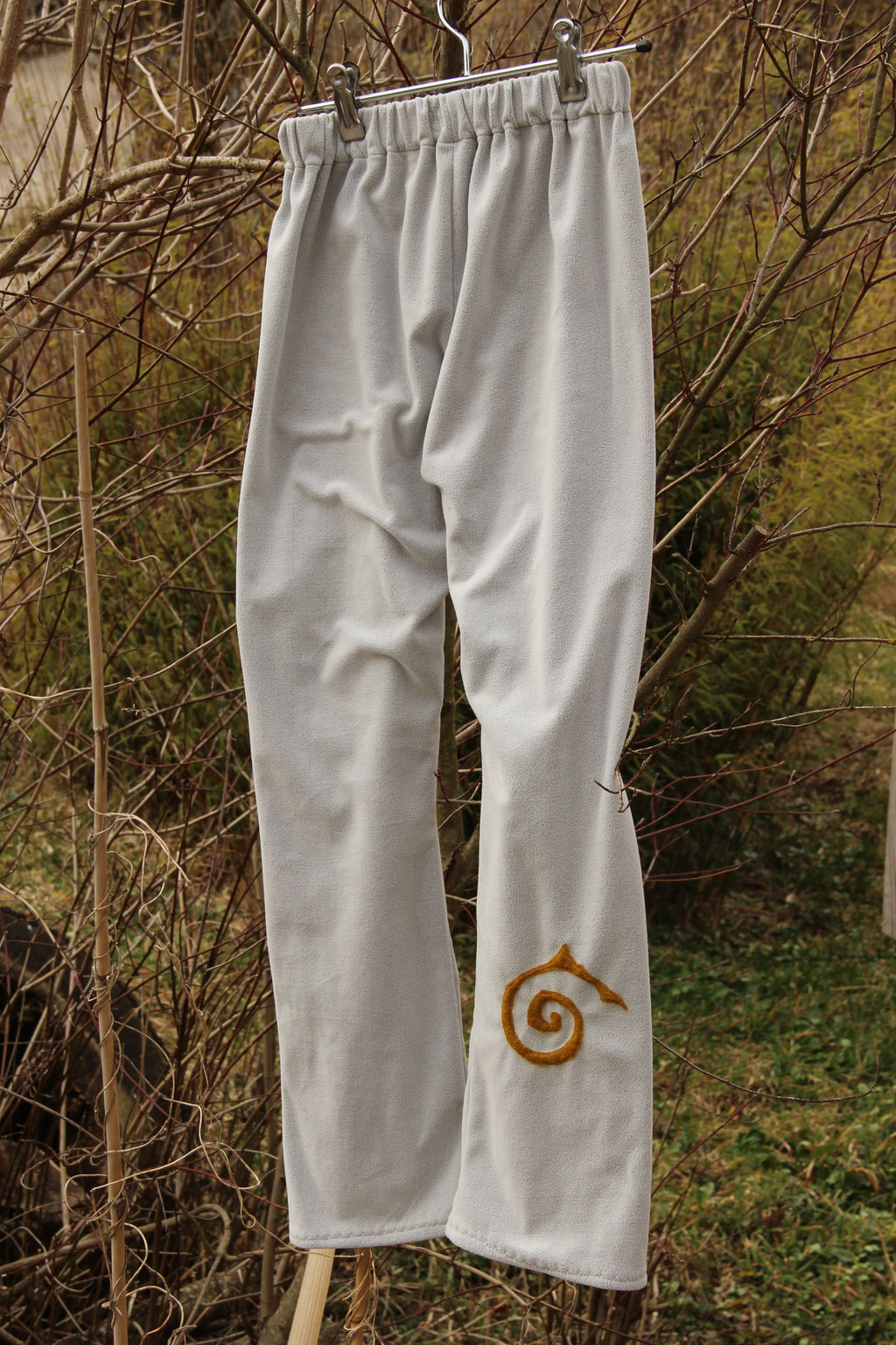 Pantacool Gris clair & jaune