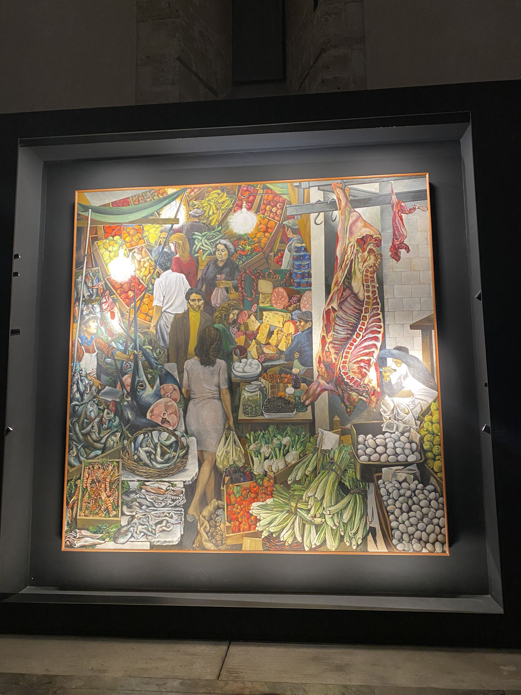 Bild La Vucciria von Renato Guttuso