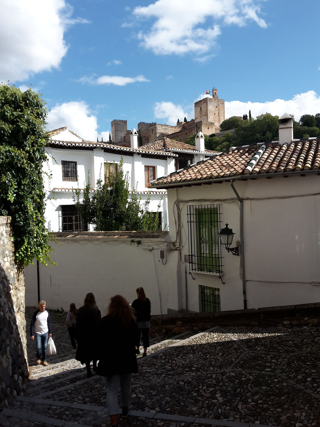 Granada mit Blick auf die Alhambra
