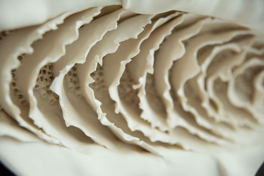 Moby Dick - where have all the colors gone? (Detail), Porzellan, 