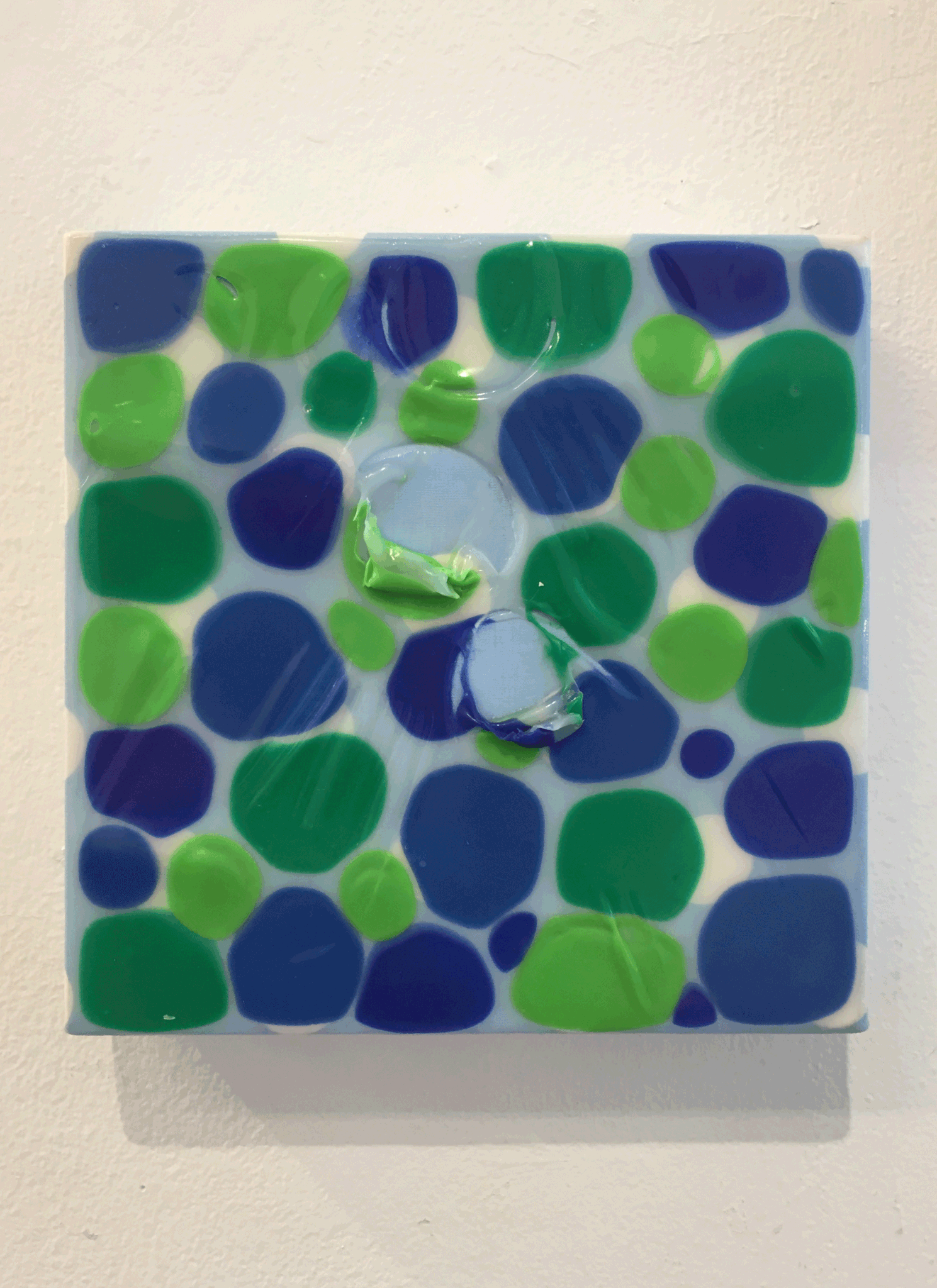 No22 Delicious colors 20x20cm 2020 Mixed media