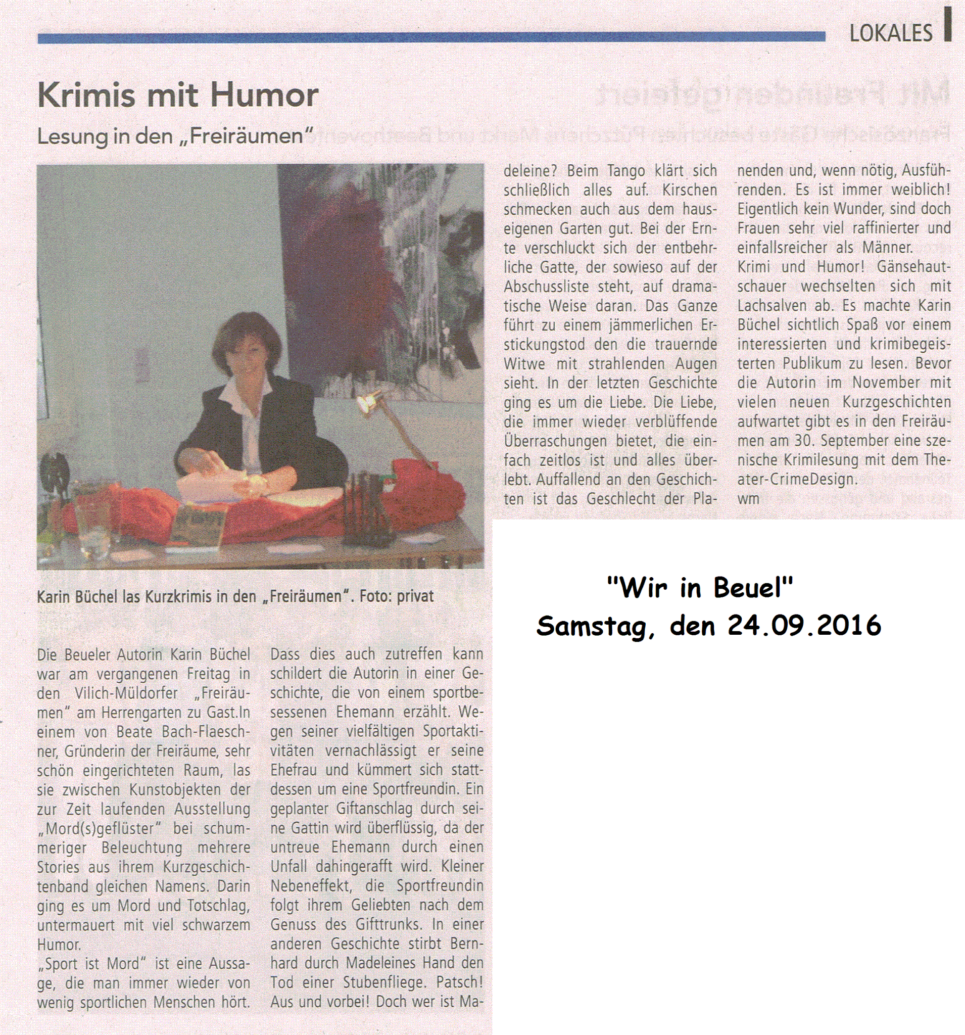 Wir in Beuel, 24. September 2016