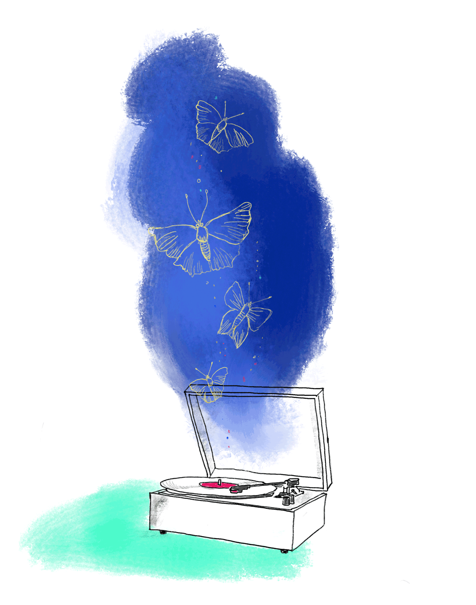 Hannah Köpf, Illustration für Website