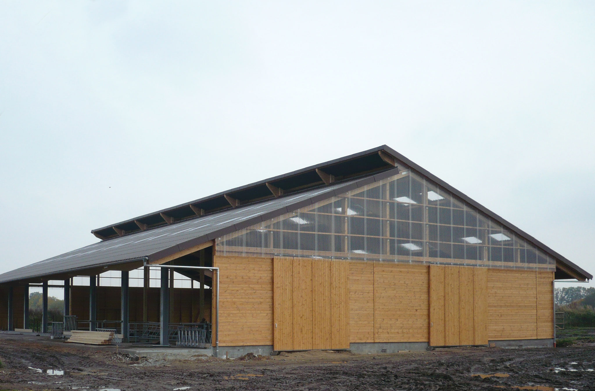 2008 entstand der Wellnessstall