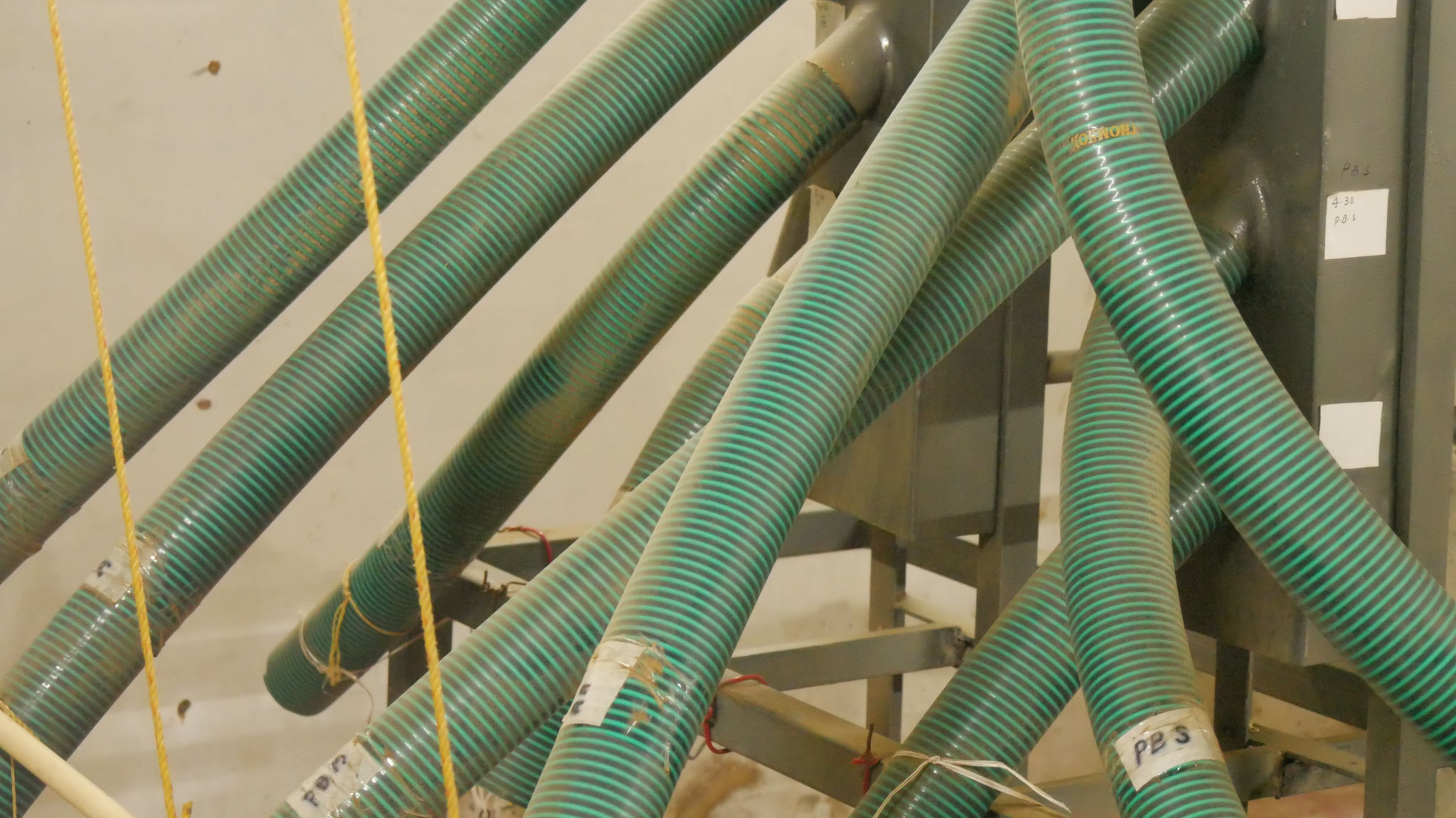 Geländerundgang - Die Rüssel des Sortierelefanten