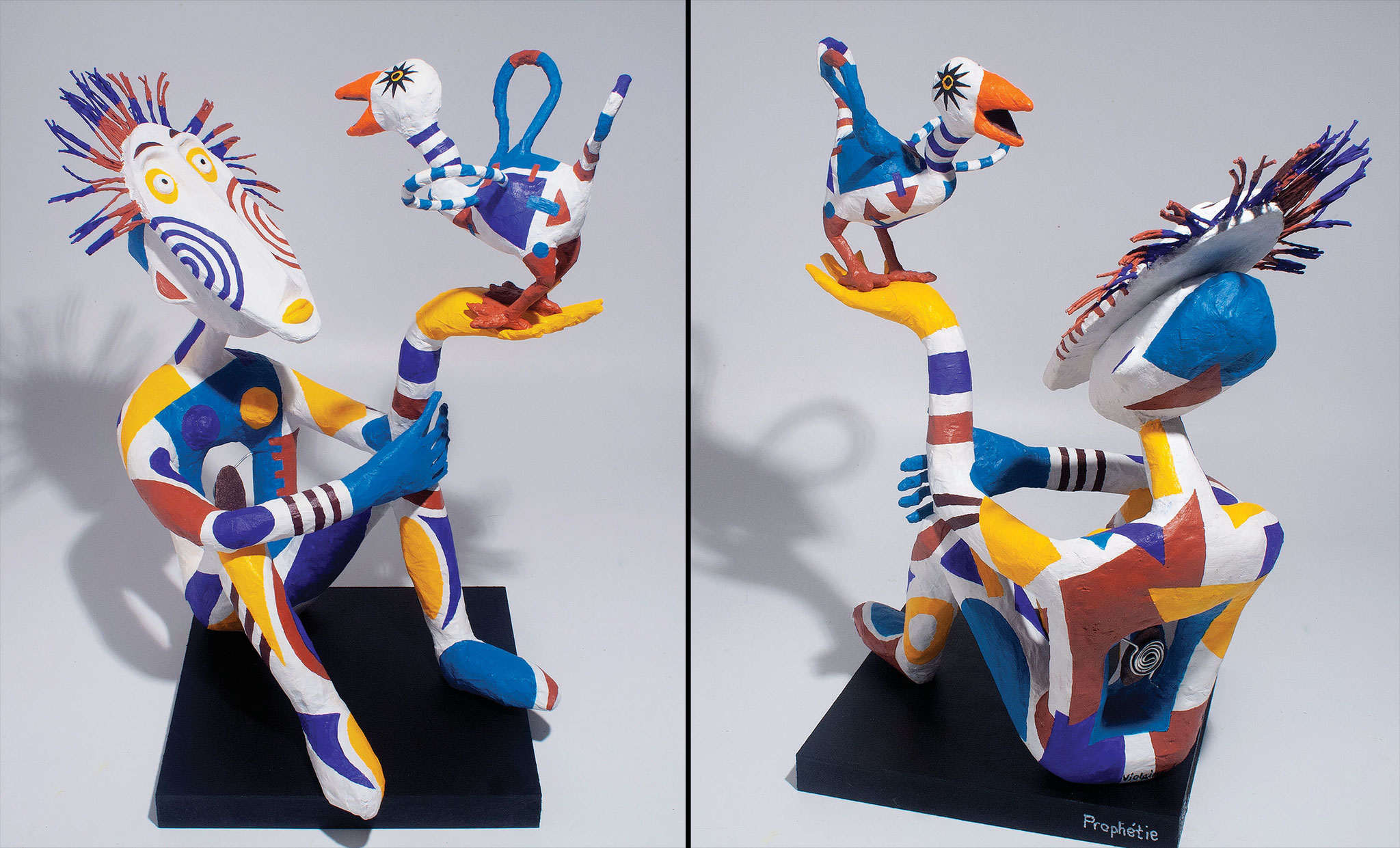 Prophétie -2024 -38 cm -papier sculpté