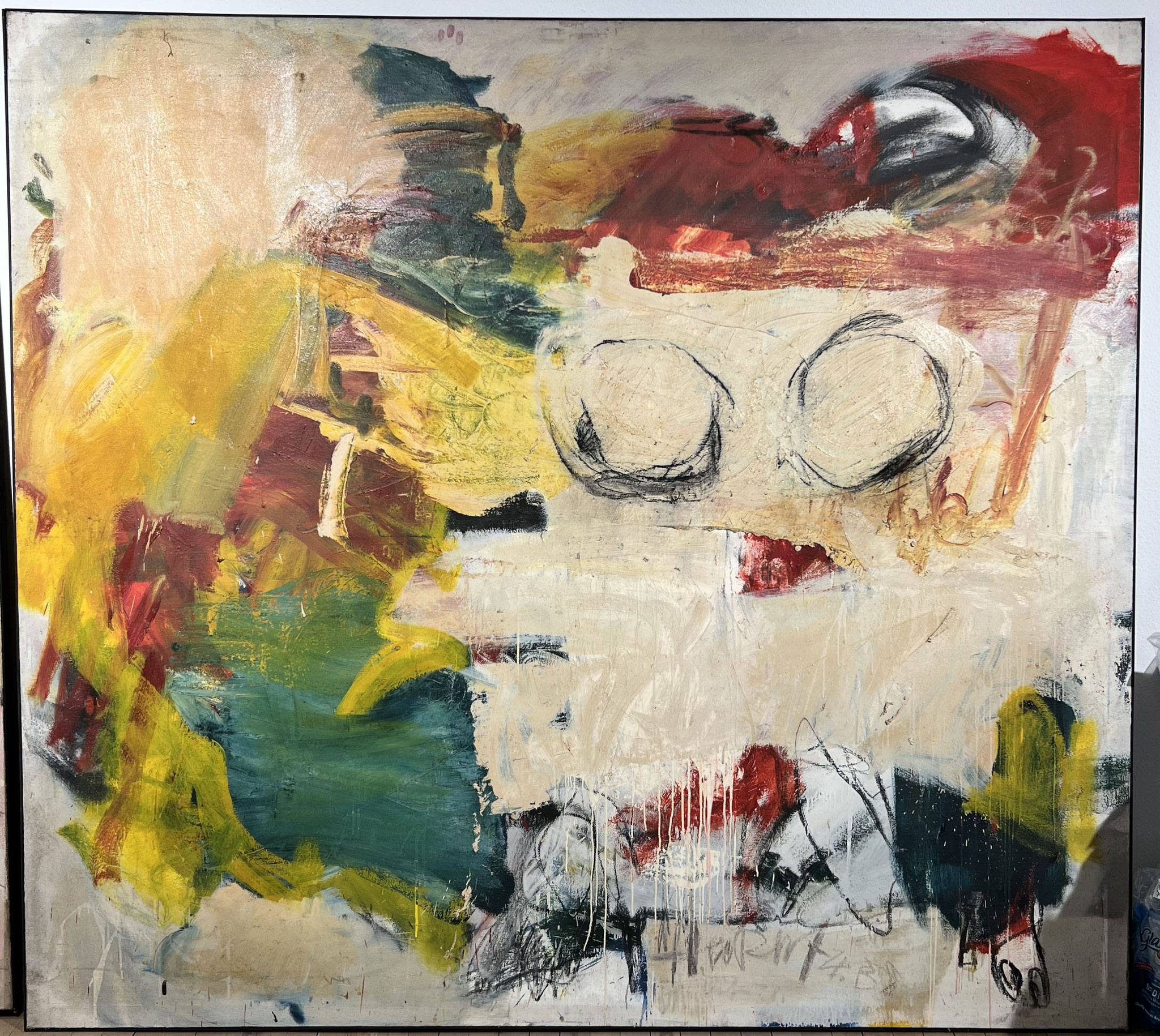 "Sexus" | Öl/Rupfen | 200x220cm | 1988