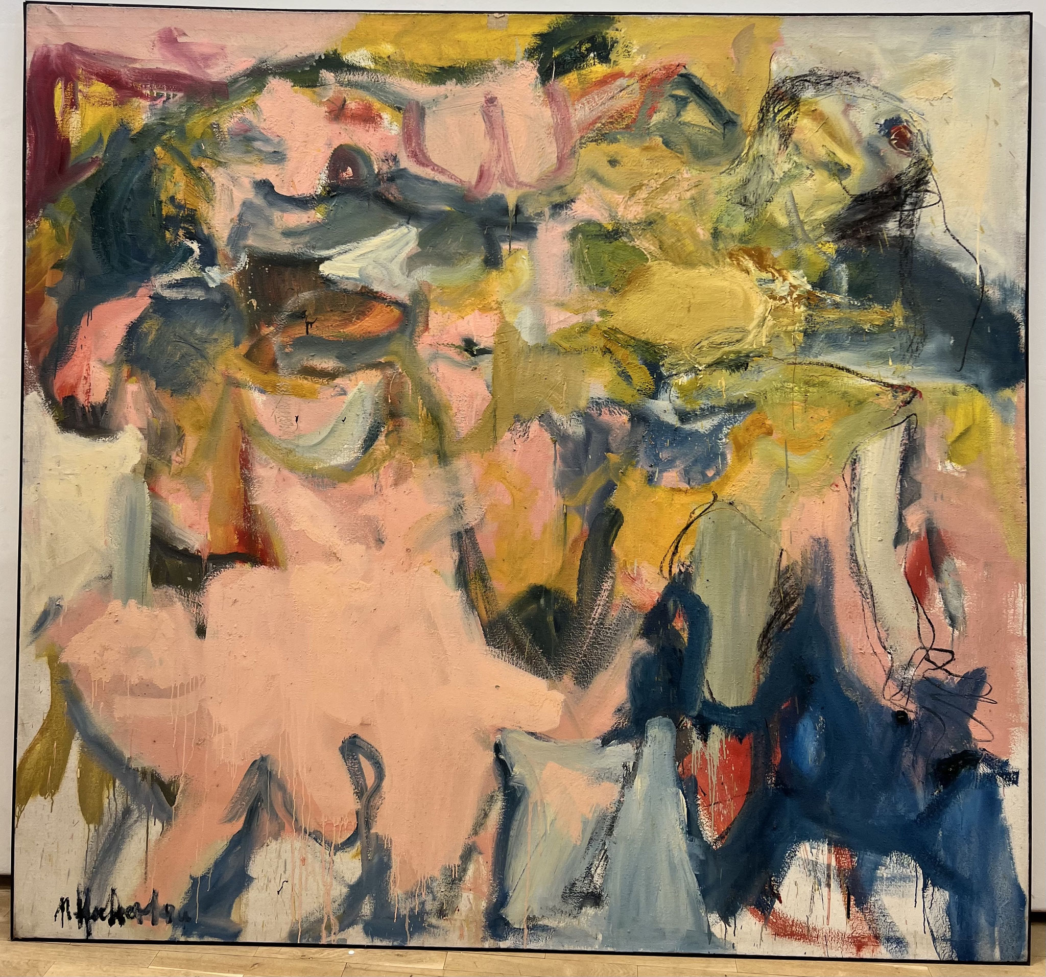 "Furien II" | Öl/Rupfen | 200x214cm | 1984