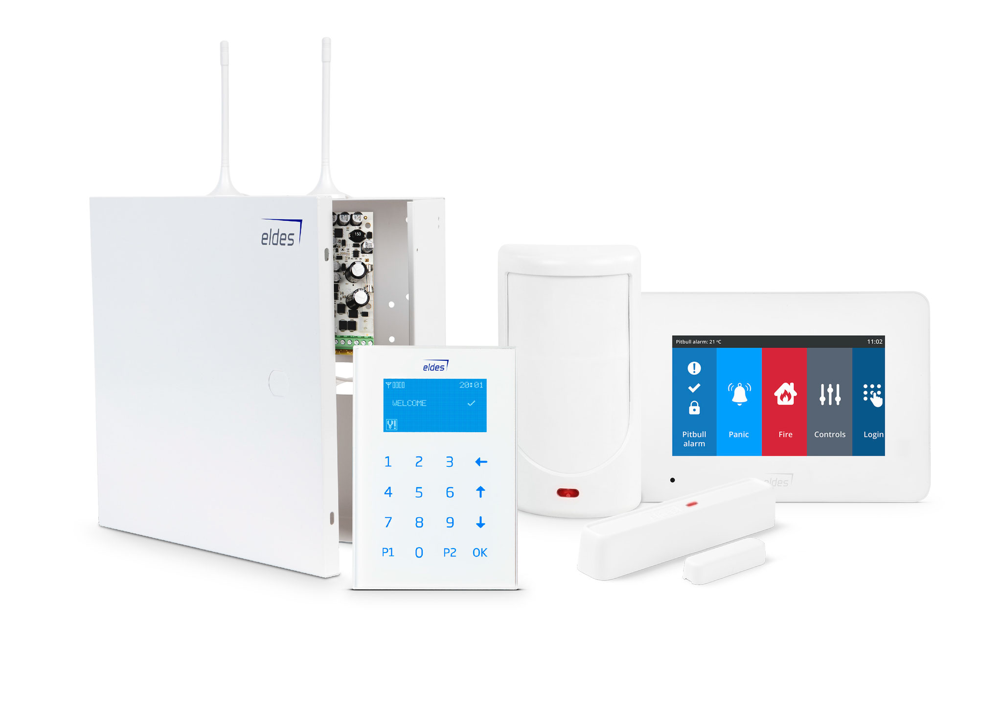 Antifurto per casa wireless, allarmi wireless e allarme perimetrale ... Antifurto per appartamento