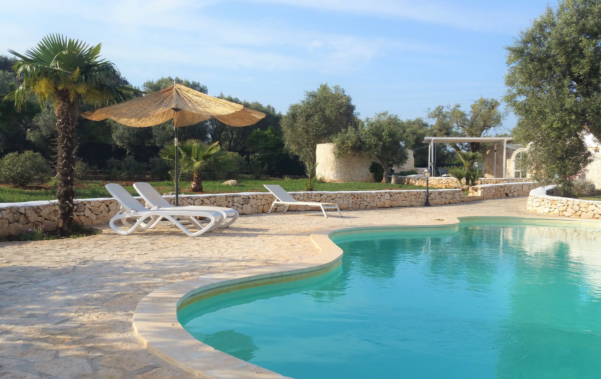 Komfortable Ausstattung des Ferienhauses in Apulien/ Equipment of the holiday hime in Puglia