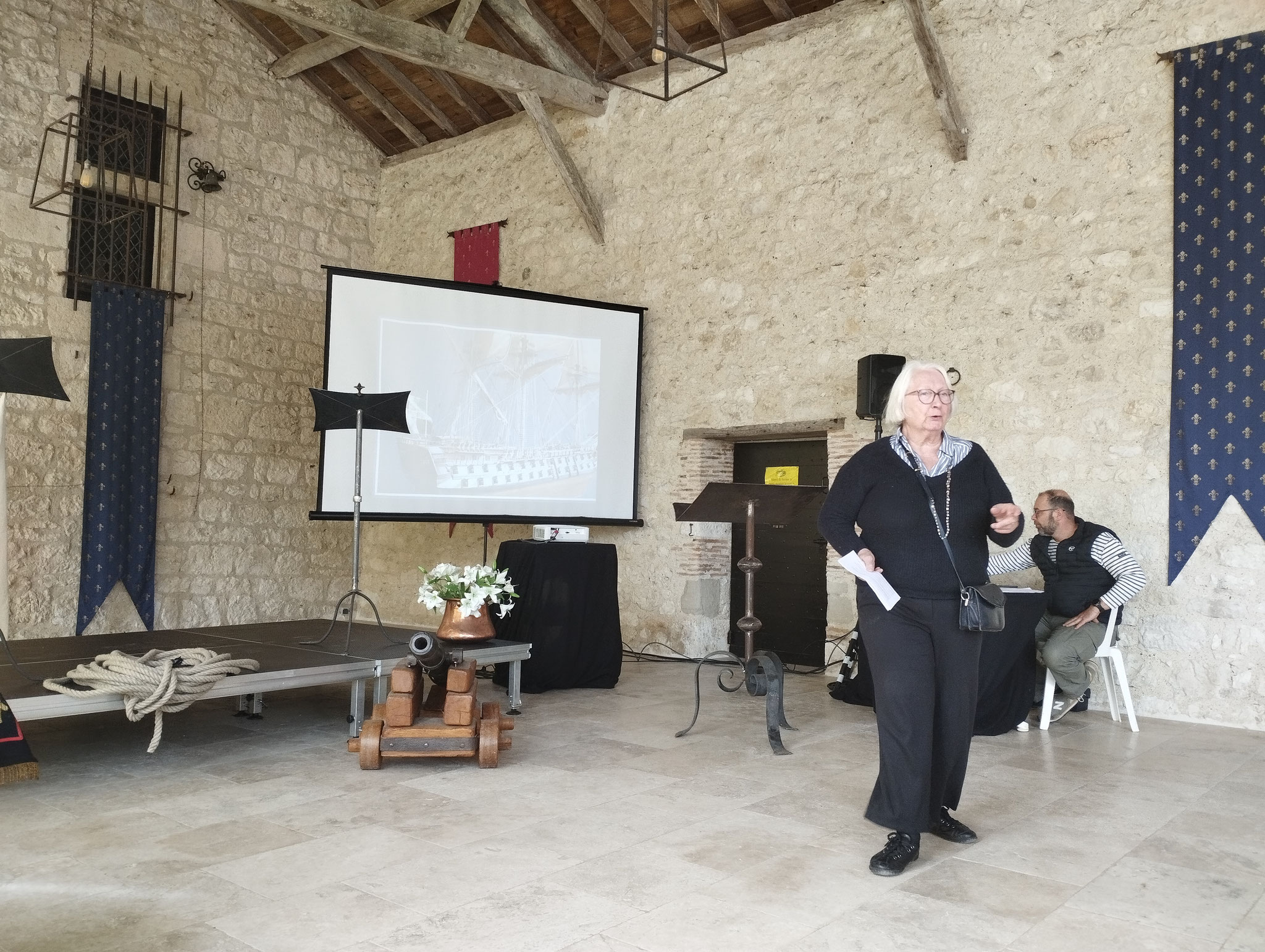 Maria présente la journée