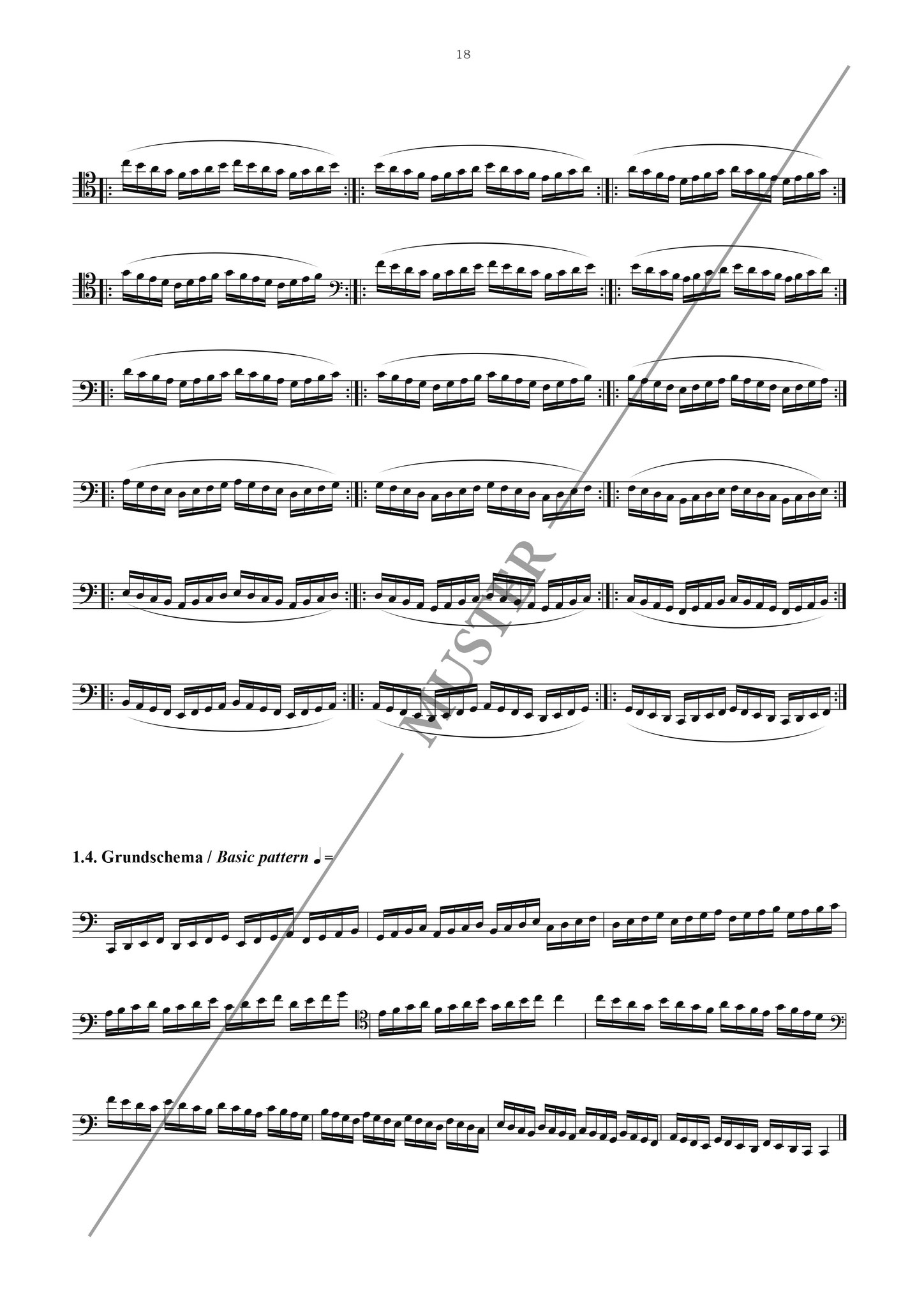 Exercise book for Bassoon KONIKOS Andreas Mendel