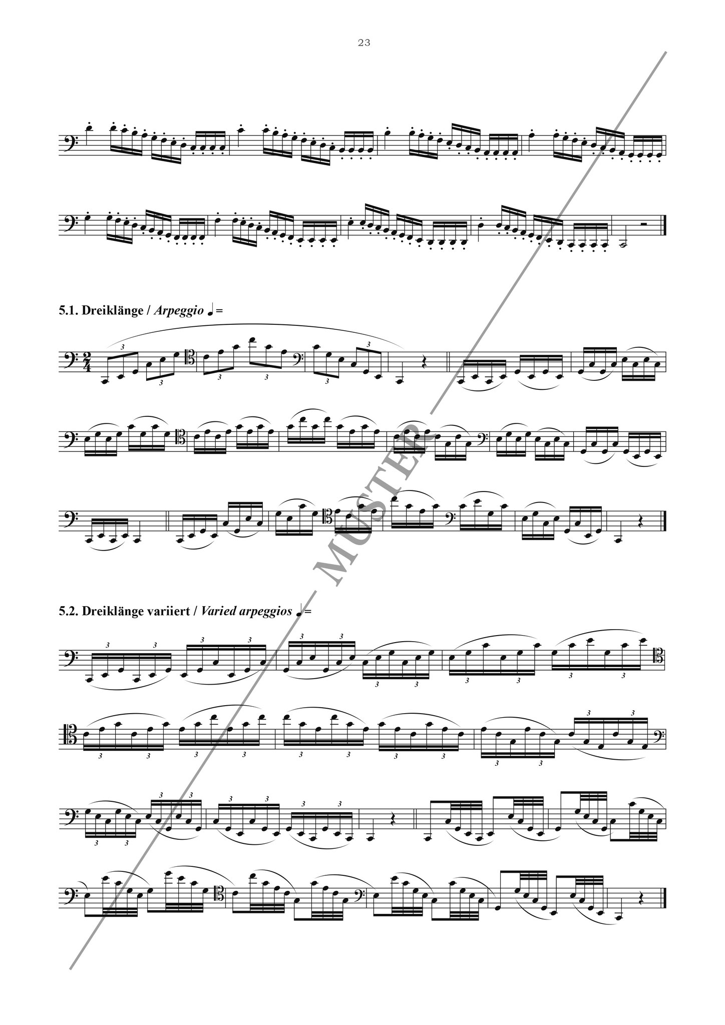 Exercise book for Bassoon KONIKOS Andreas Mendel