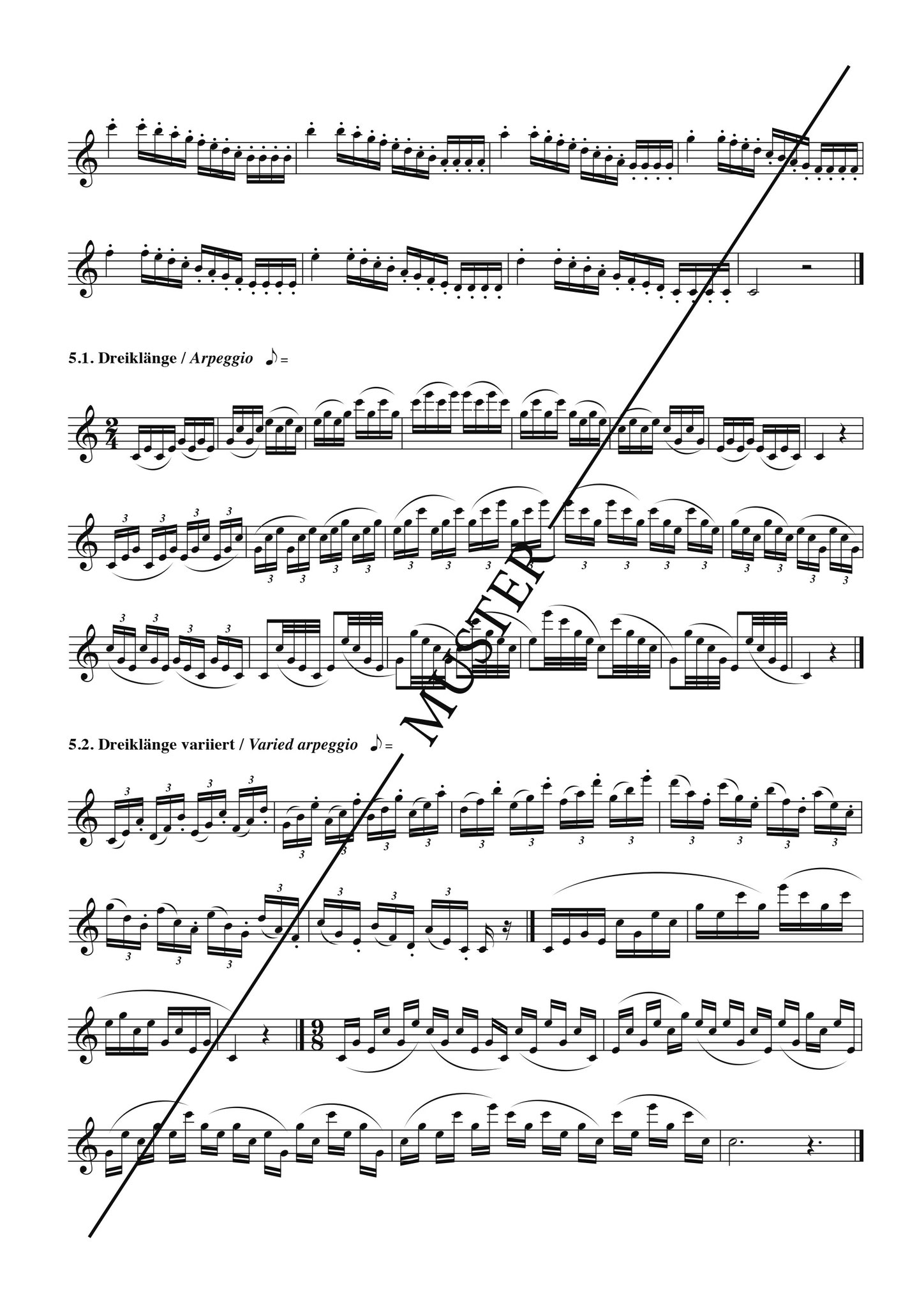 Übungshefte für Oboe KONIKOS Andreas Mendel