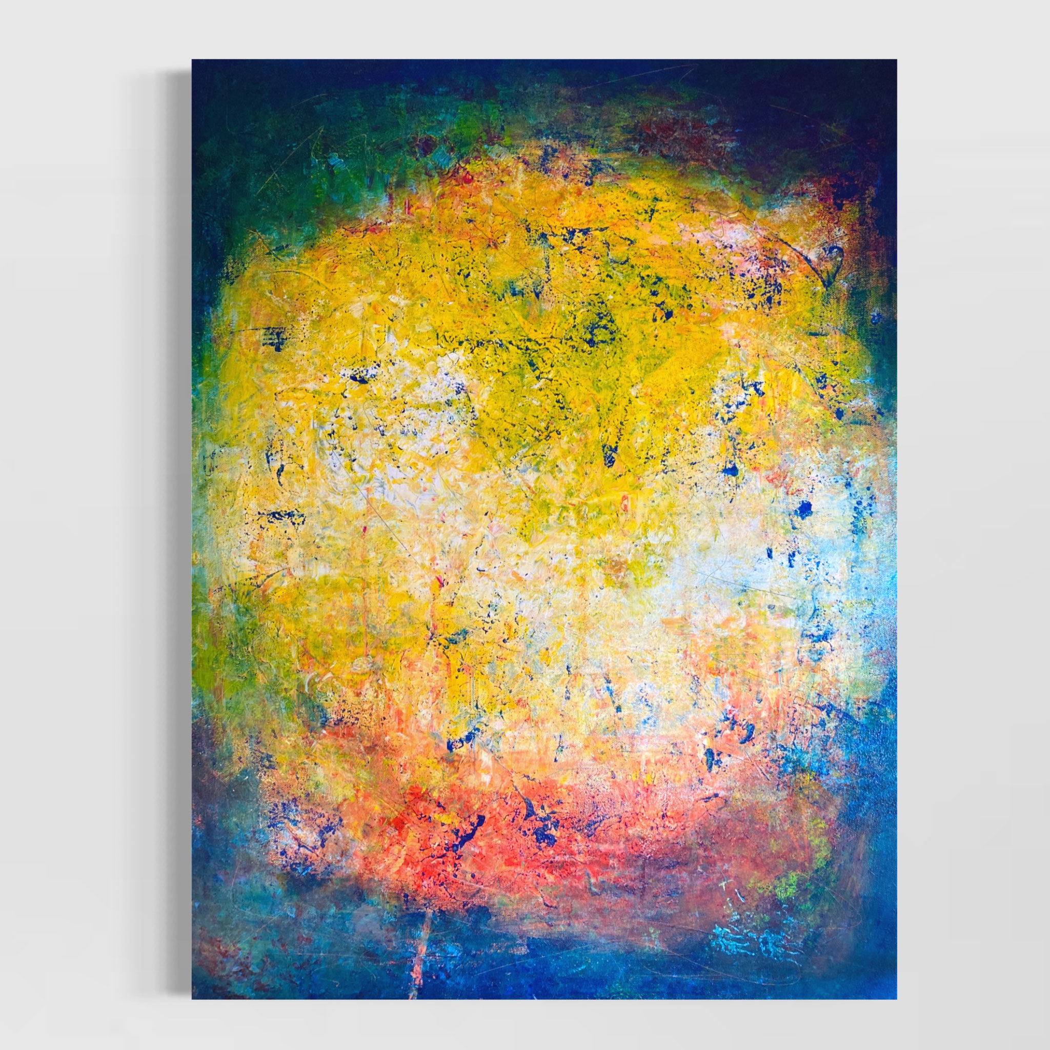 "Sadness", 80x60 cm, Acryl on Canvas