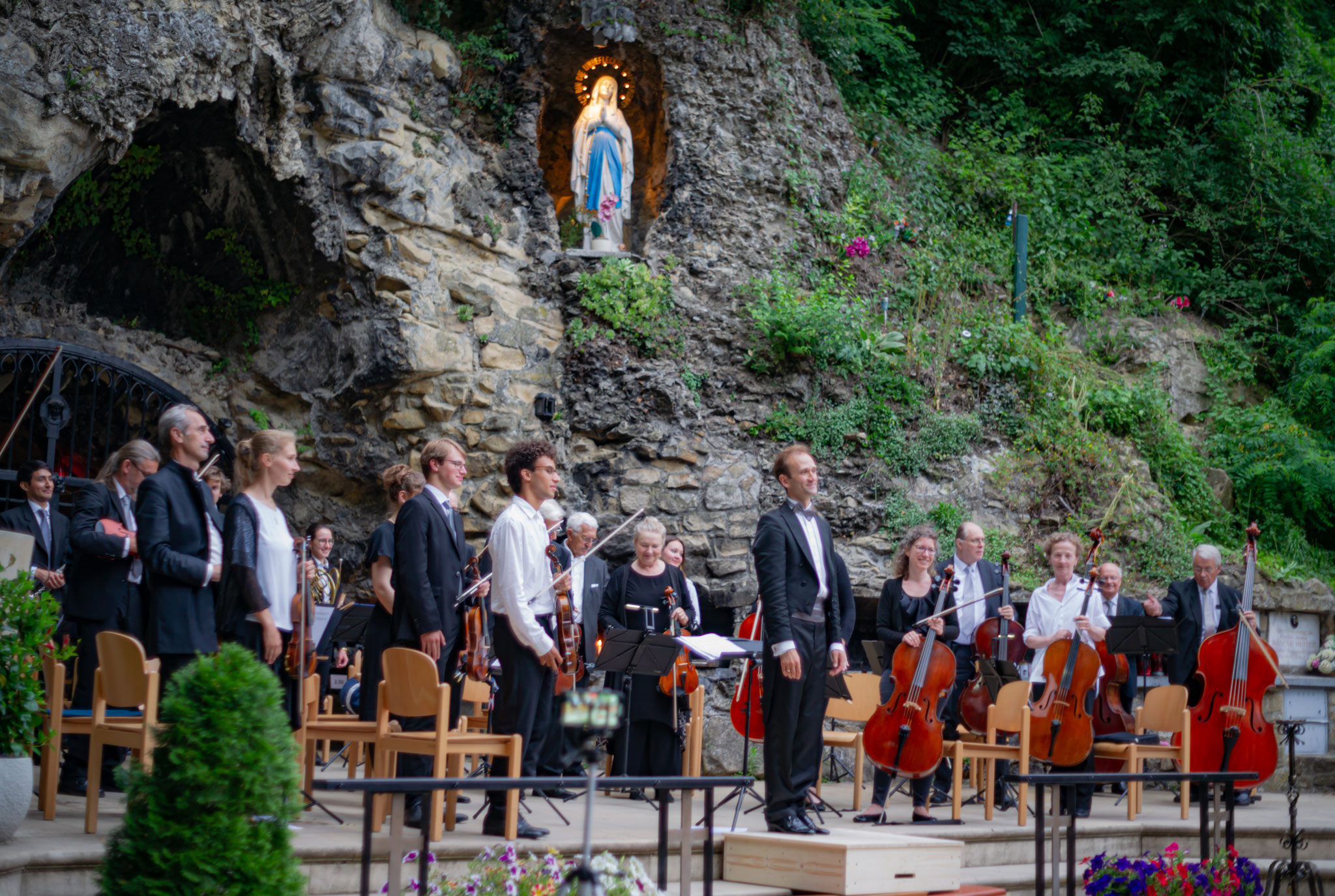 Concerto Grotto in der Lourdesgrotte am 28.6.2022 (c) Igor Manzon