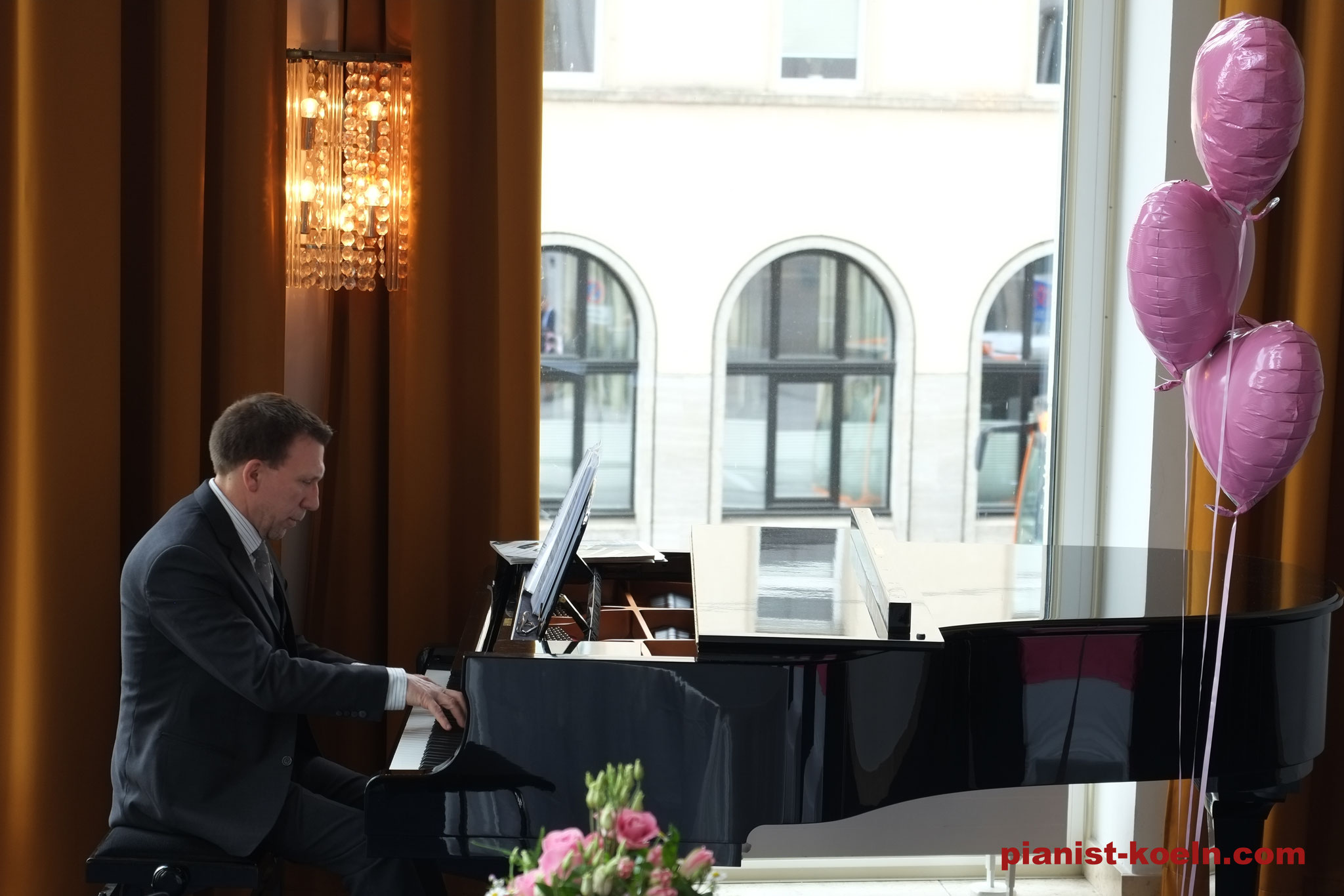 Auftritt im Opernhaus Wuppertal - Trauung