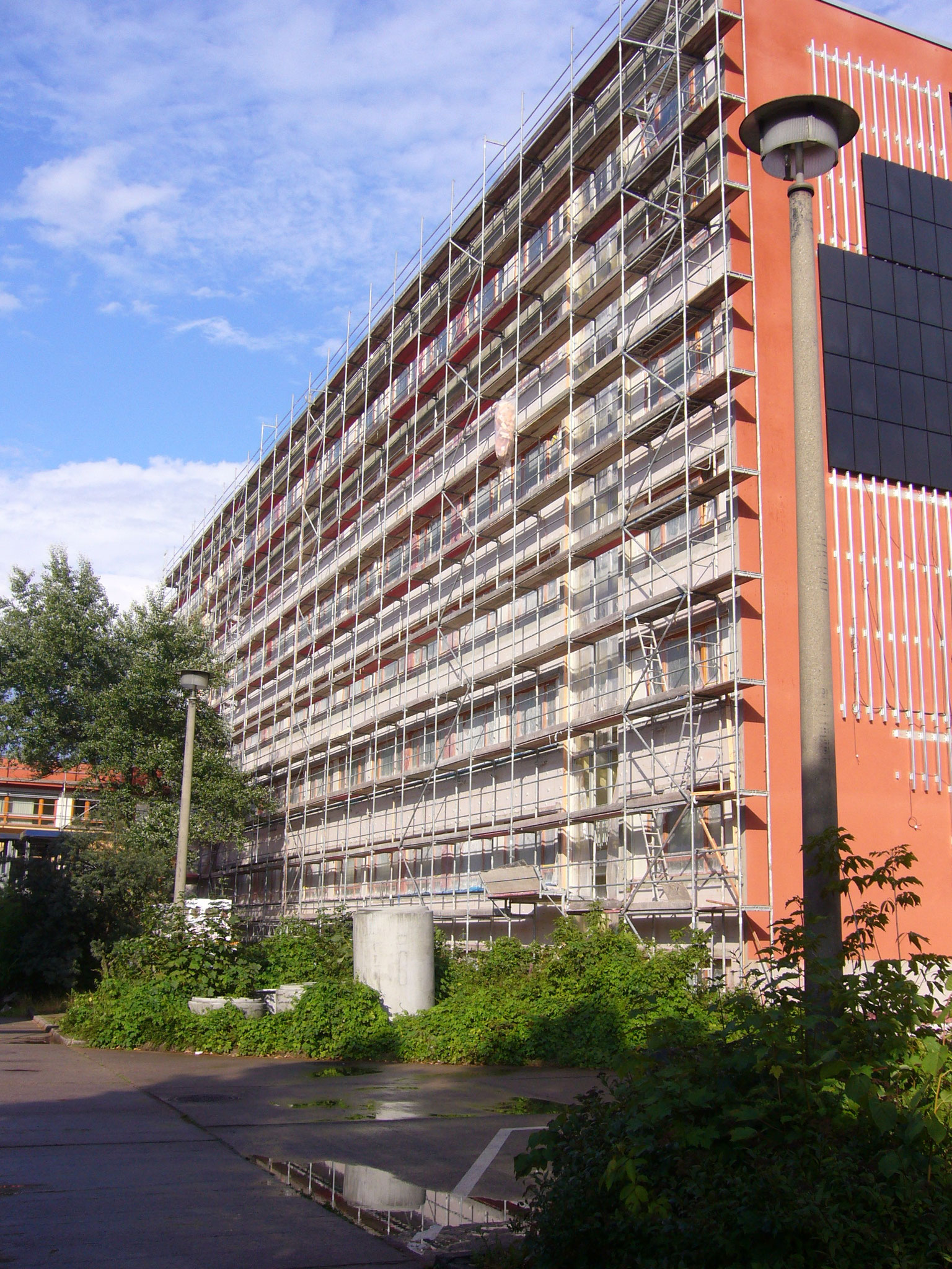 Gesundheitszentrum Teltow ca. 4000m² Fassadengerüst Lastklasse 3 