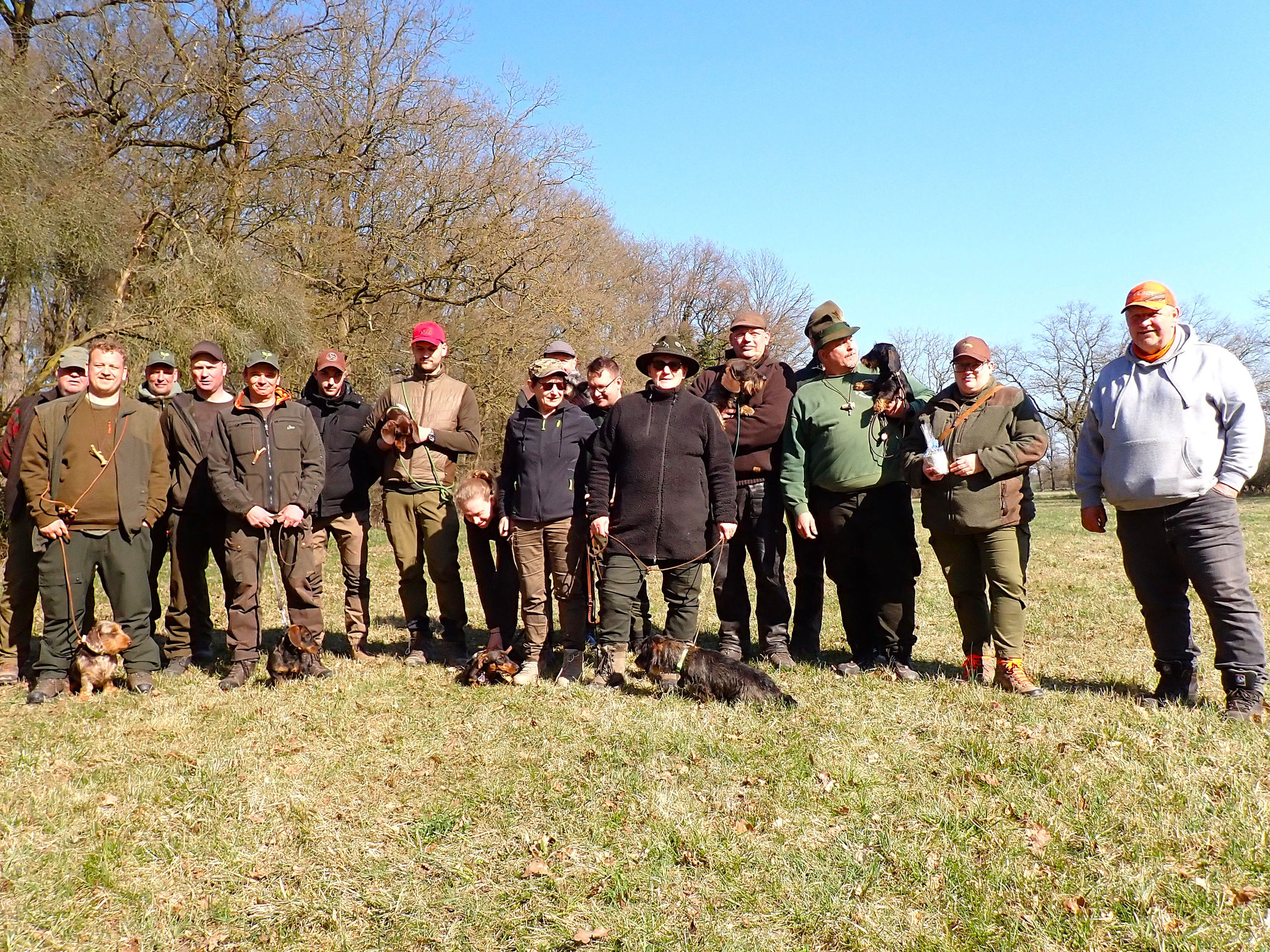Eine zufriedene Truppe