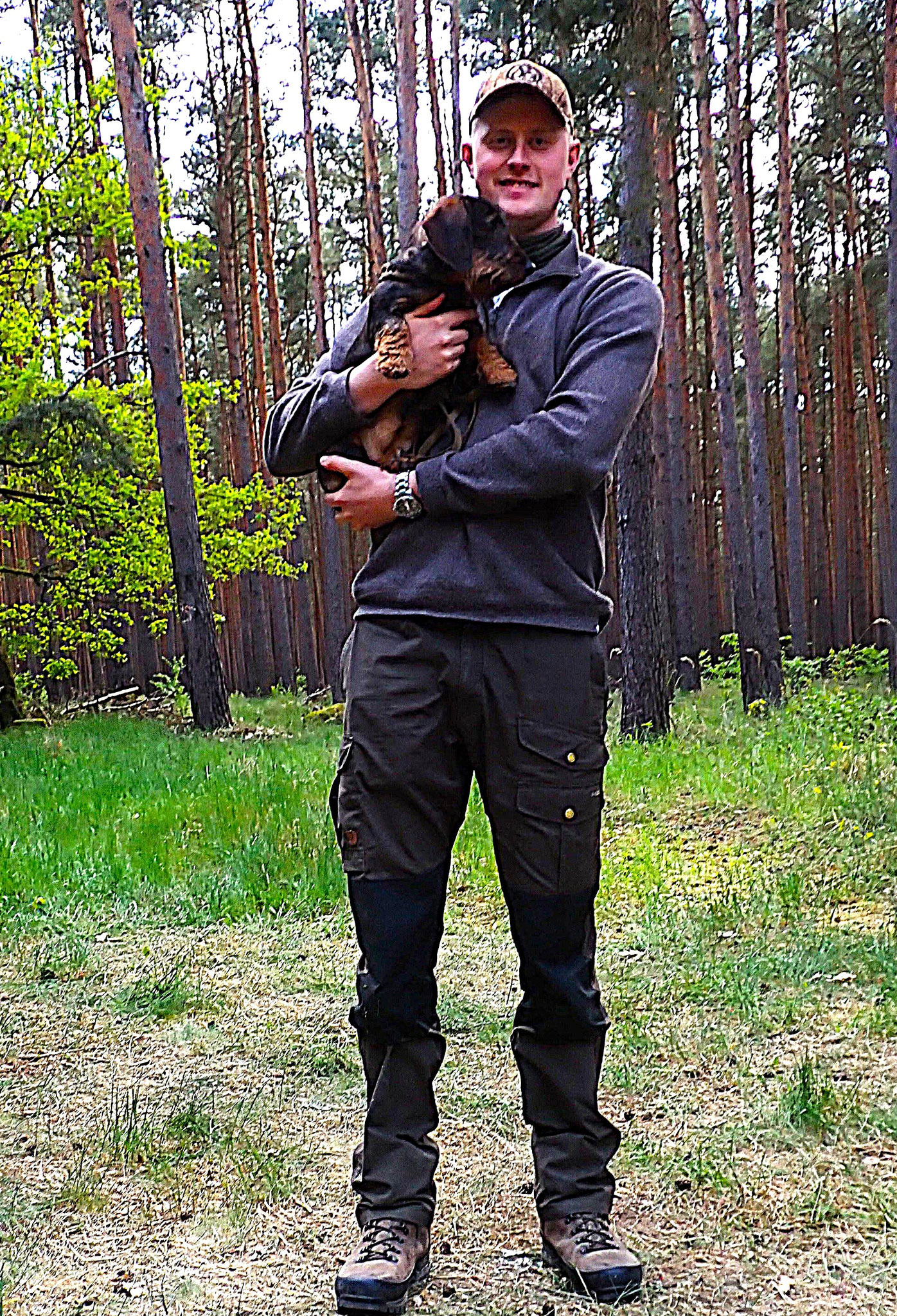 Konstantin bringt nichts aus der Ruhe, er ist gut vorbereitet.