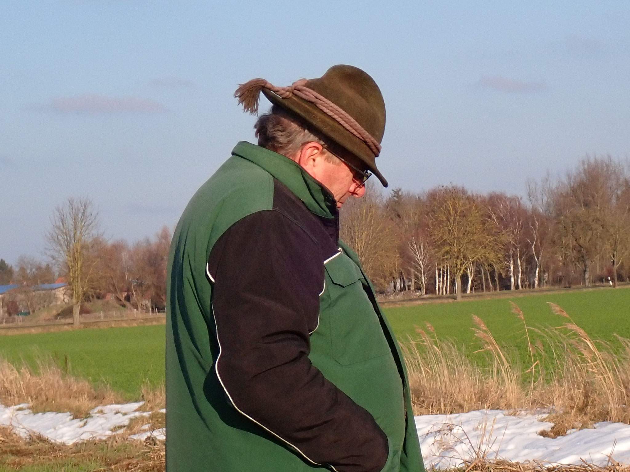 Gernot ist der Revierinhaber.