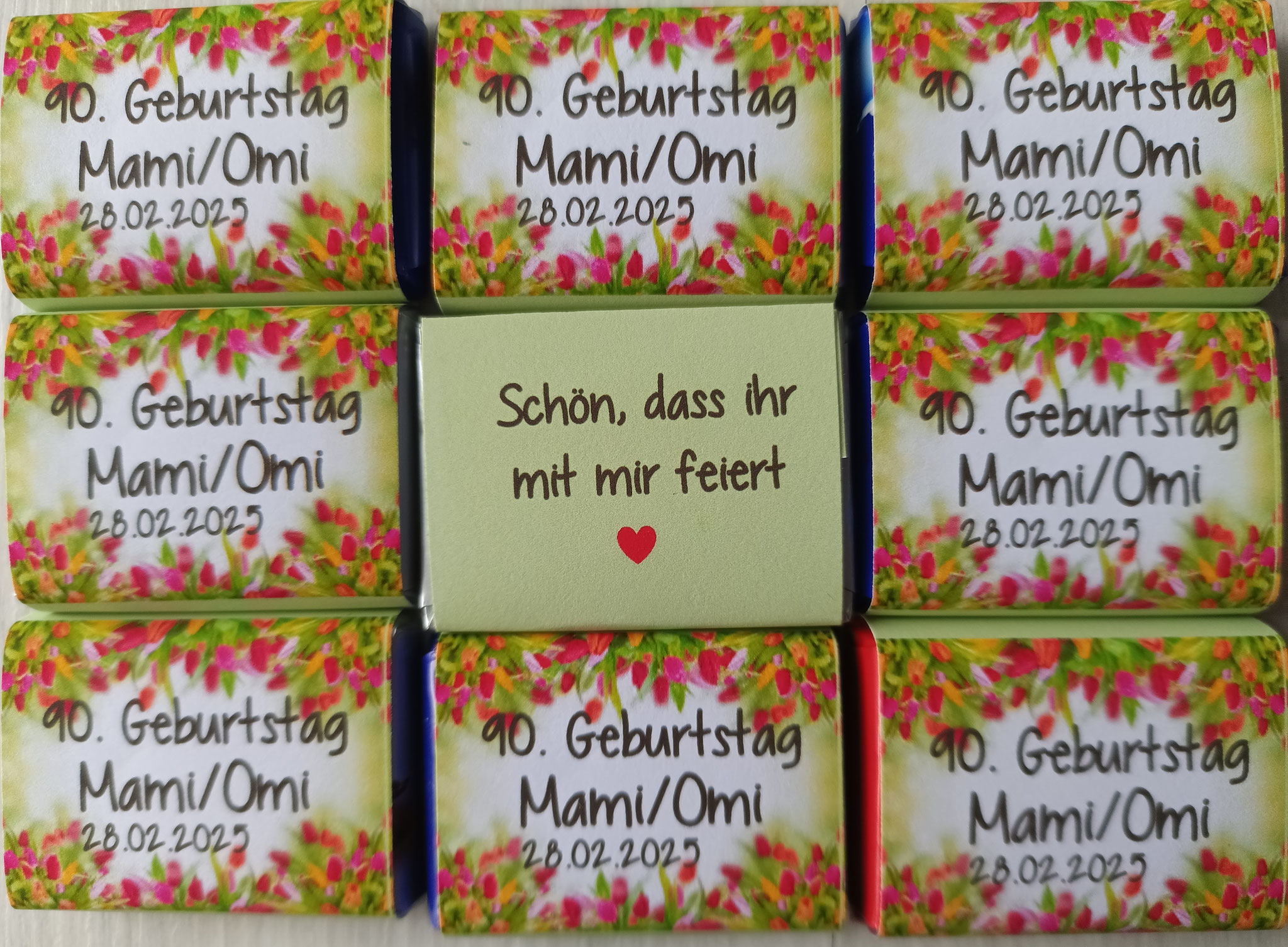Blumenrahmen jeder Anlass