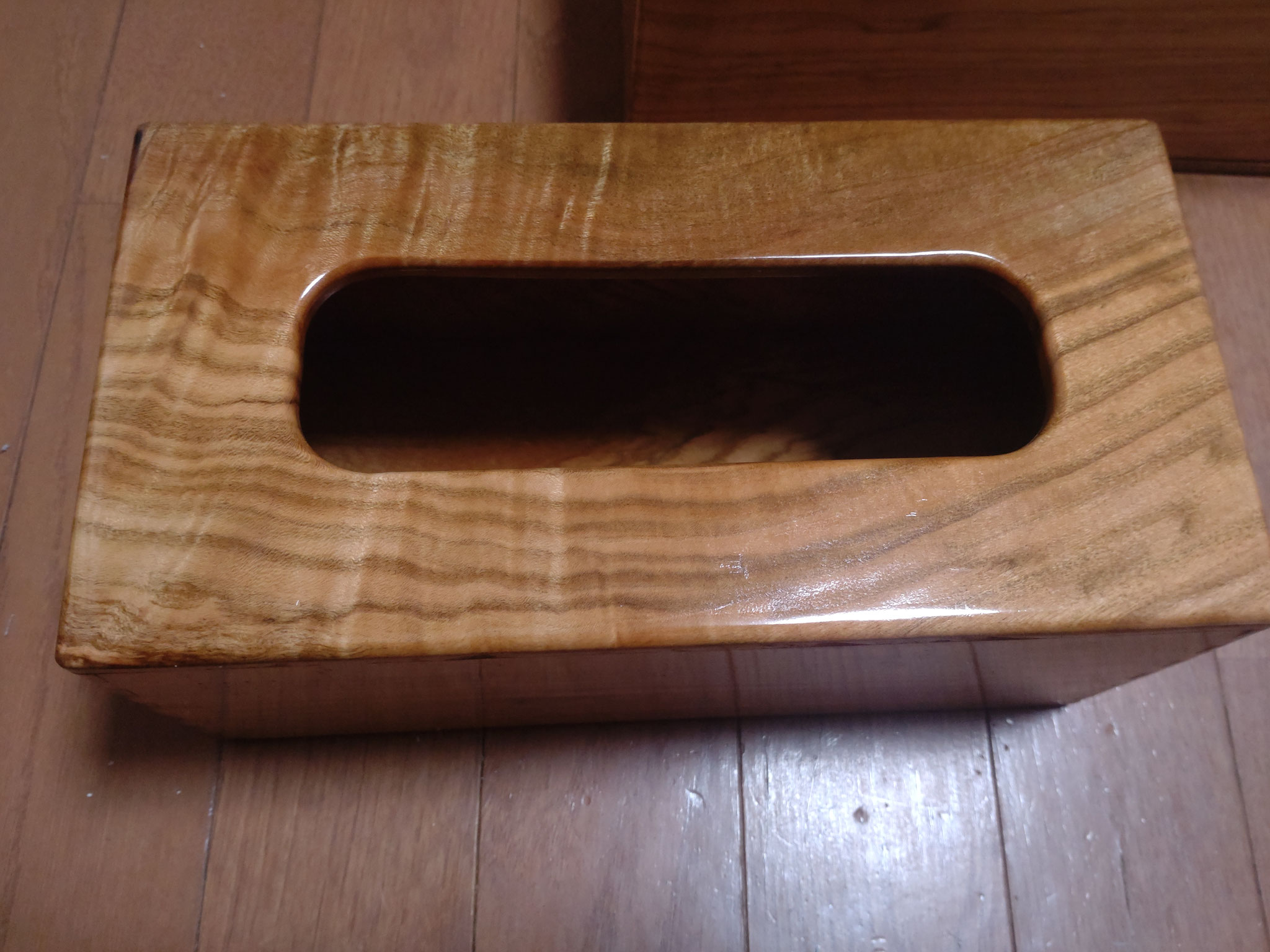 杢が美しく見えるように作りました