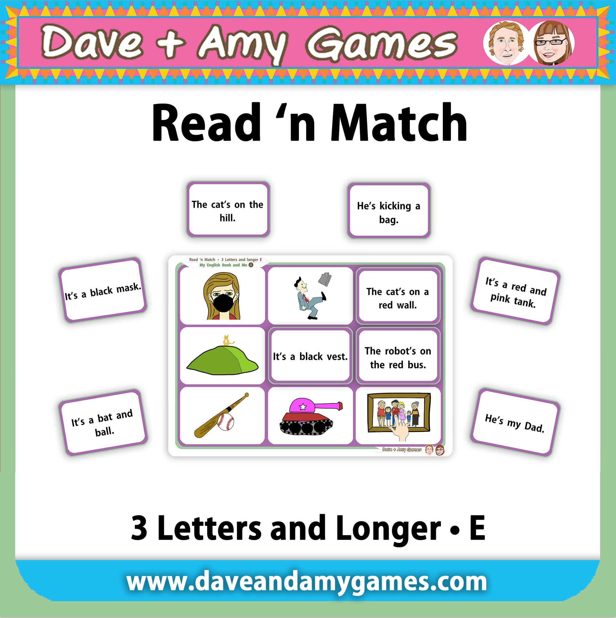 2 read and match. 2 read and match