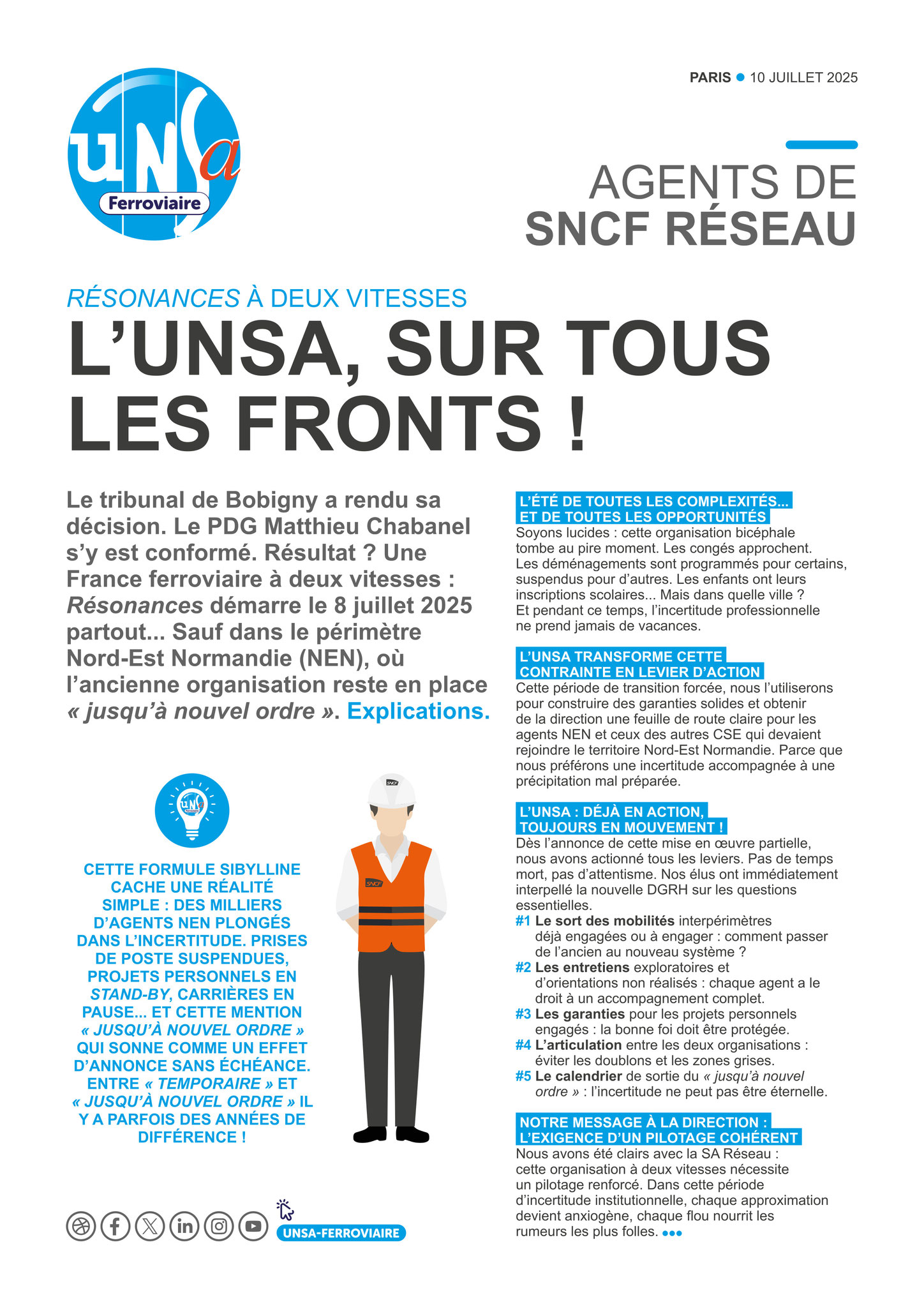 SA RESEAU - Résonances (suites)