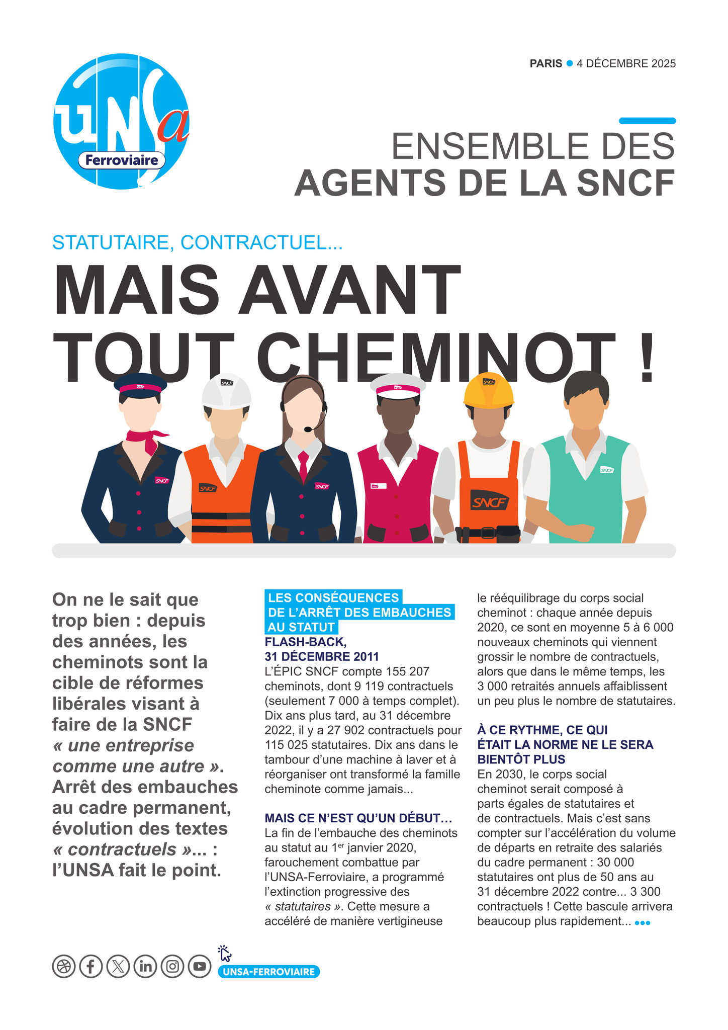 Ensemble des salariés SNCF